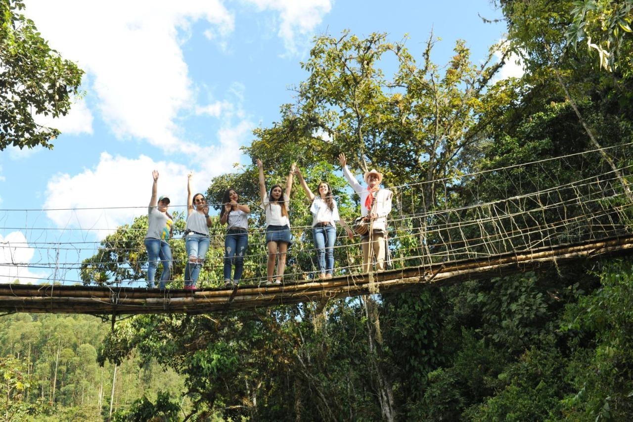 Hacienda Charrascal Coffe Farm Apartman Manizales Kültér fotó