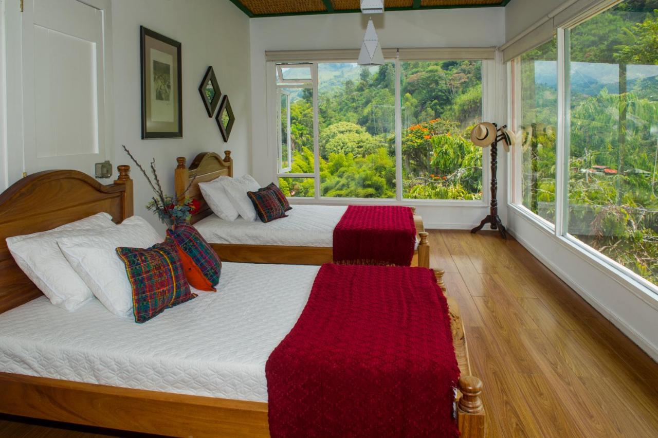 Hacienda Charrascal Coffe Farm Apartman Manizales Kültér fotó