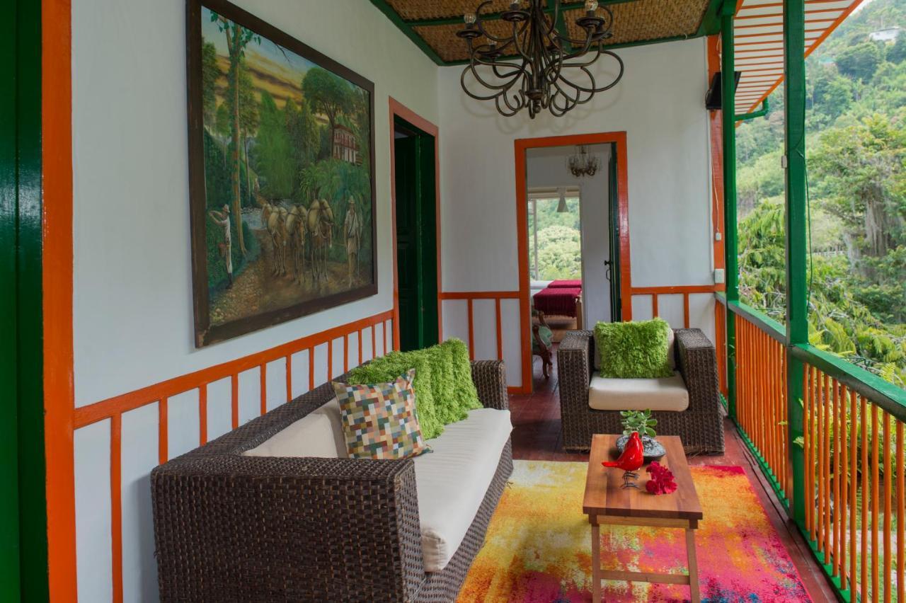 Hacienda Charrascal Coffe Farm Apartman Manizales Kültér fotó